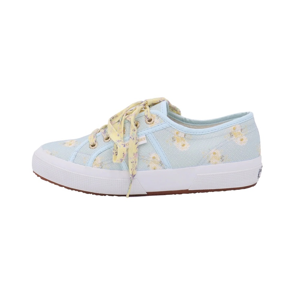 Superga x LoveShackFancy Fancotw Sneaker in Blue Bird